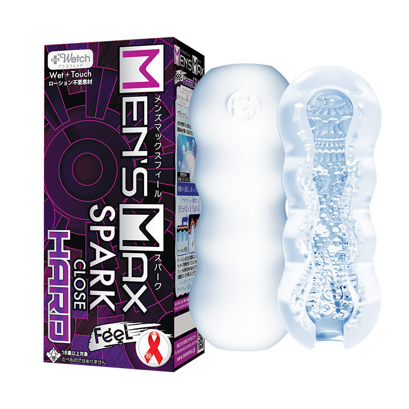 MEN'S MAX FEEL SPARK CLOSE HARD product packaging, closed-end, Hard version