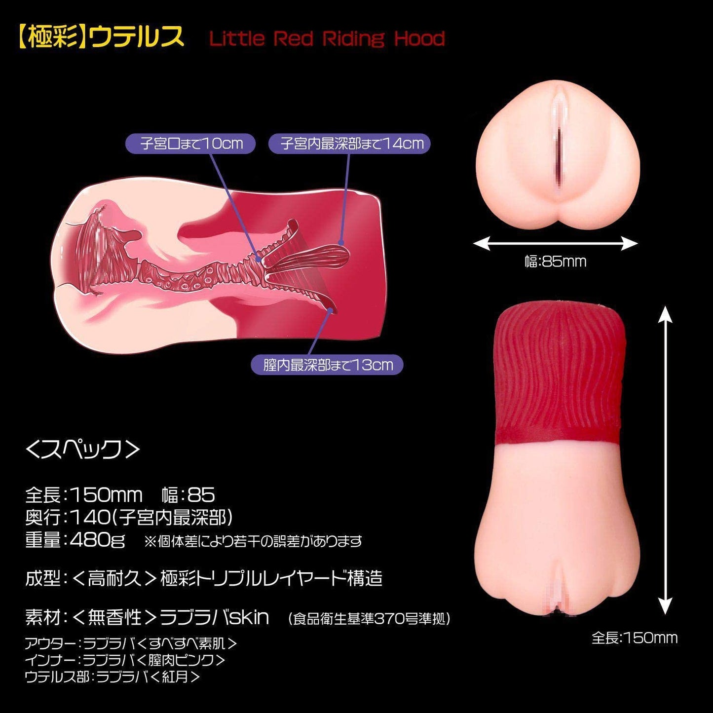 MAGIC EYES uterus Little Red Riding Hood