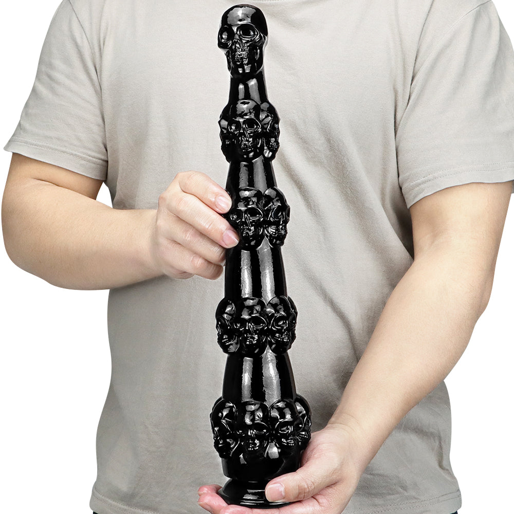 iSex Super Tower Very Huge Dildo Has Three Sets Of Specially Carved And Designed Bumps