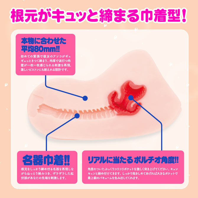 [G Project] HON-MONO KINCHAKU Onahole / Japanese Masturbator Hentai Toys
