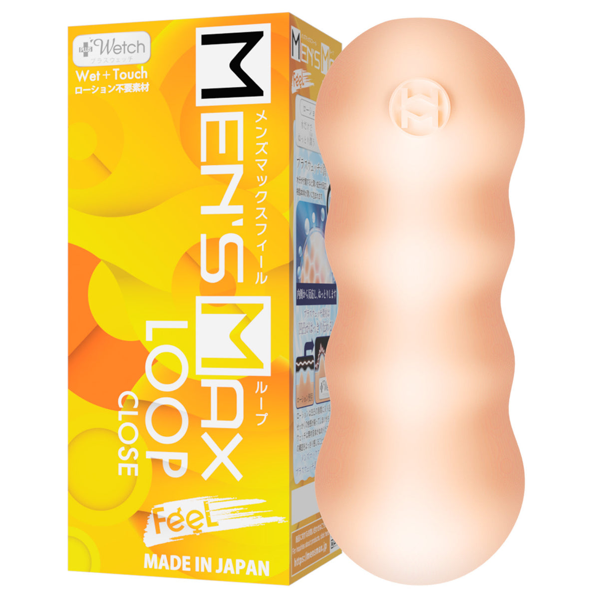 MEN'S MAX FEEL LOOP CLOSE product packaging, closed-end