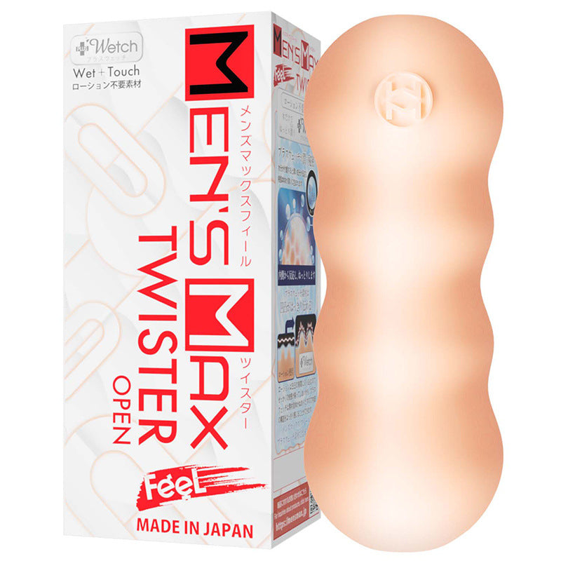 MEN'S MAX FEEL TWISTER OPEN product packaging, open-ended