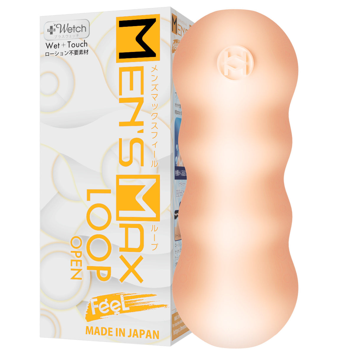 MEN'S MAX FEEL LOOP OPEN product packaging, open-ended