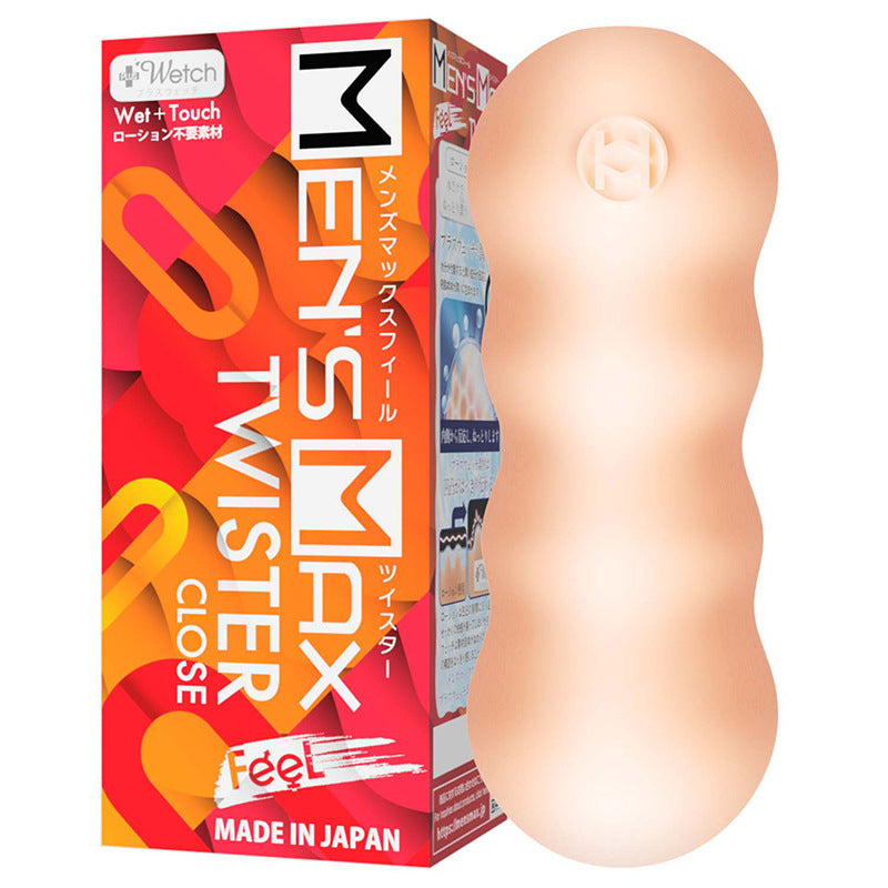 MEN'S MAX FEEL TWISTER CLOSE product packaging, closed-end