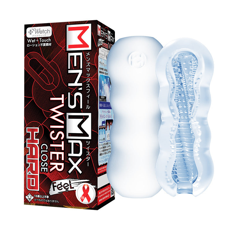 MEN'S MAX FEEL TWISTER CLOSE HARD product packaging, closed-end, Hard version
