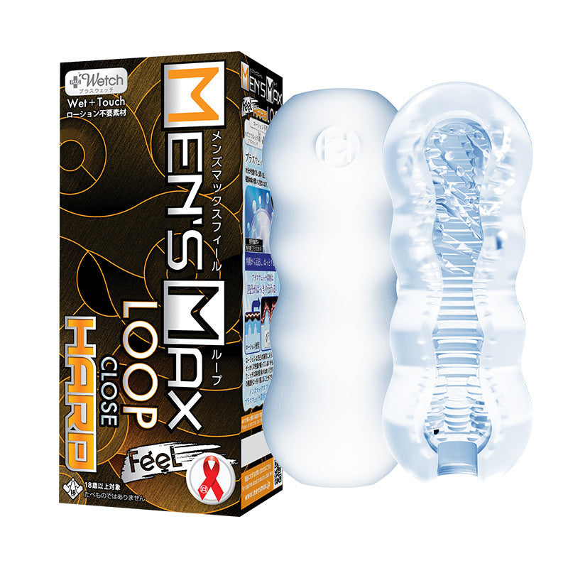 MEN'S MAX FEEL LOOP CLOSE HARD product packaging, closed-end, Hard version