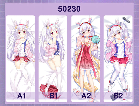 50230 Aquamarine route - Raffi ACG anime character equal length pillow with inner core 50CM * 150CM 2kg