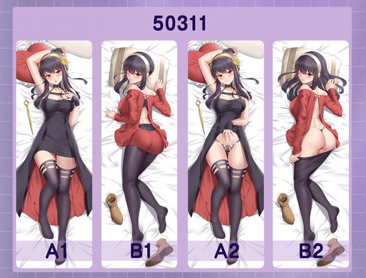 50311 Espionage in the family - Joel ACG anime character equal length pillow with inner core 50CM * 150CM 2kg