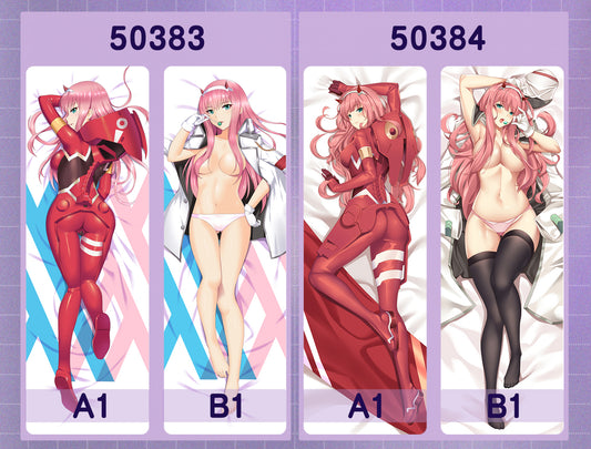 50383-50384 DARLING in the FRANXX-02 ACG anime character equal length pillow with inner core 50CM * 150CM 2kg