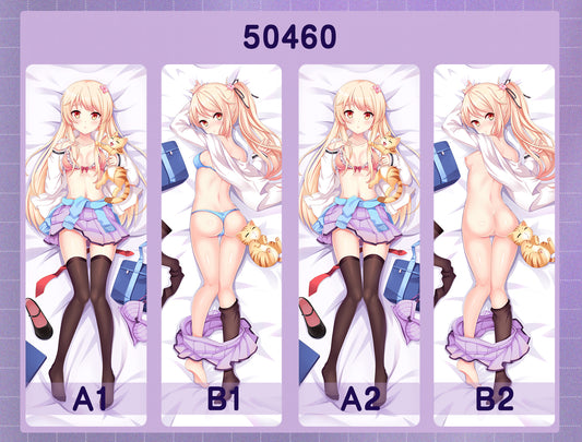 50460 Sakura Shojo's Pet Girl - Shiina Mashiro ACG anime character equal length pillow with inner core 50CM * 150CM 2kg