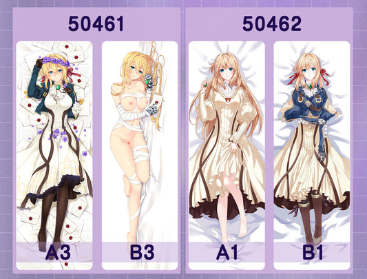 50461-50462 Violet Eternal Garden-Violet ACG anime character equal length pillow with inner core 50CM * 150CM 2kg