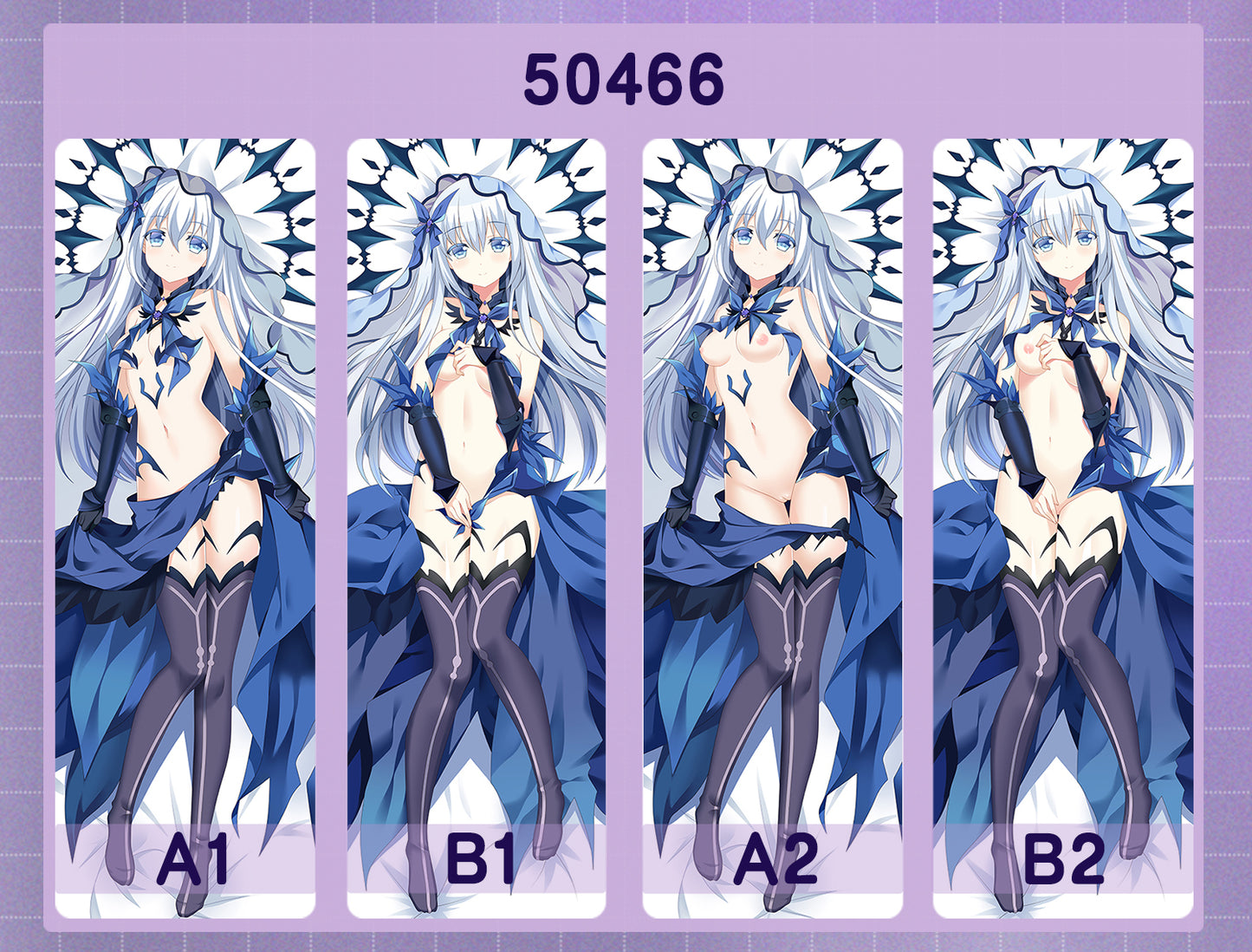 50466 Partner search fighting iris Origami ACG anime character equal length pillow with inner core 50CM * 150CM 2kg