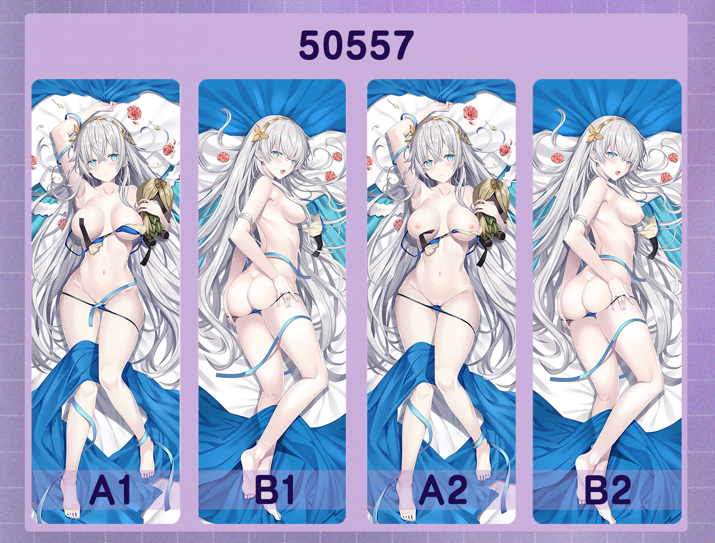 50557 Fate-Anastasia ACG anime character equal length pillow with inner core 50CM * 150CM 2kg