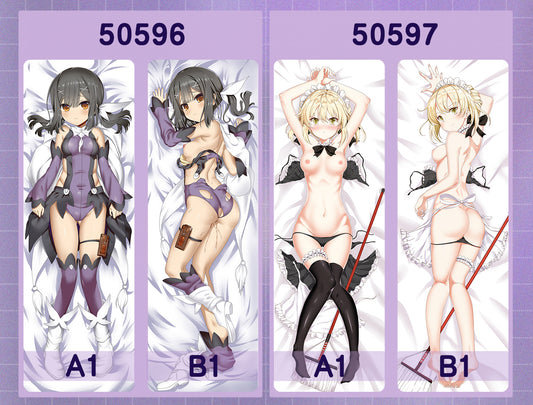 50596-50597 Fate-Miyu, Artoria ACG anime character equal length pillow with inner core 50CM * 150CM 2kg