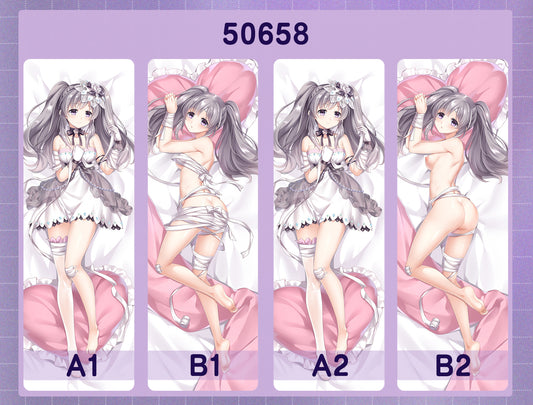 50658 Idol Master - Kiriko Yuigaya ACG anime character equal length pillow with inner core 50CM * 150CM 2kg