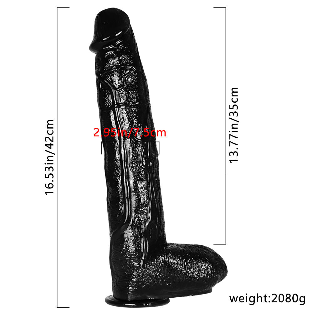 iSex Extremely Huge Challenging Physiological Limits Interesting Ornaments Dildo 2