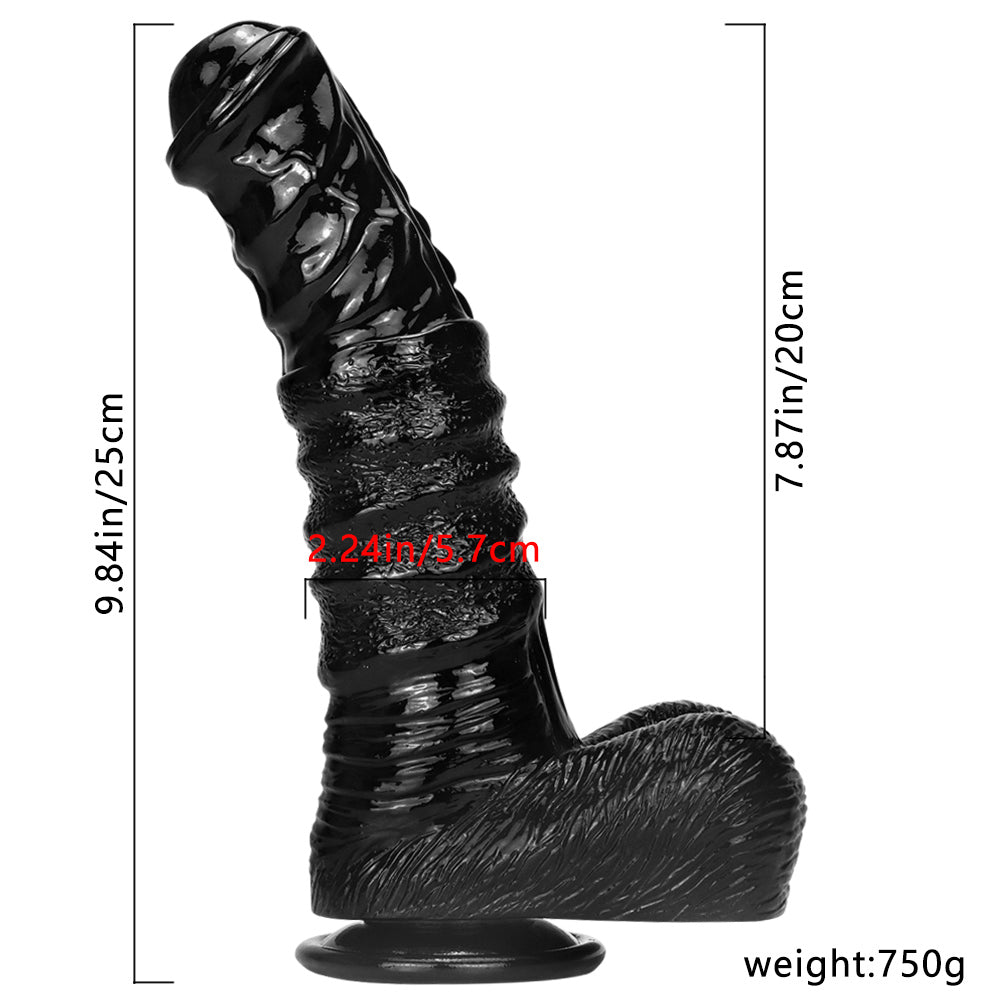 iSex Super Horse Dildo Portrayed By Real modeling