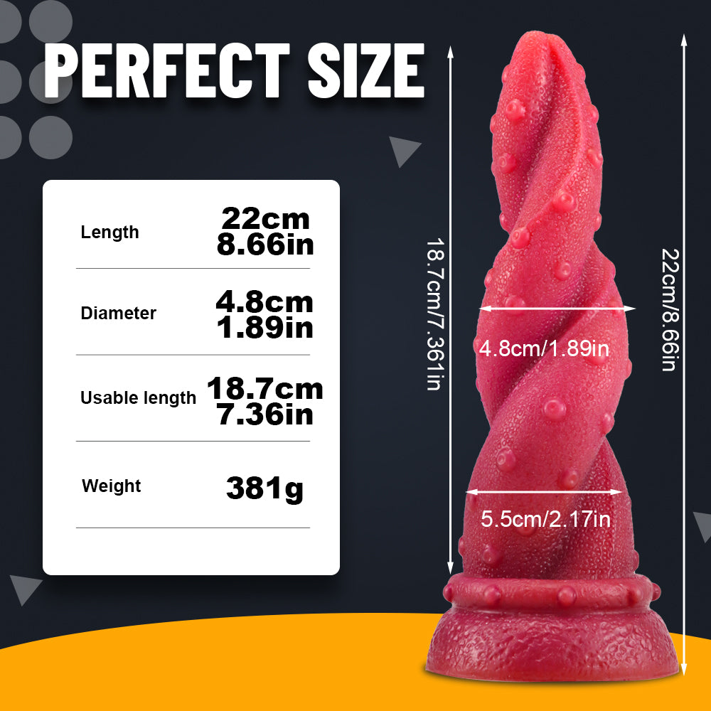 iSex Extremely Highly Stimulating Special-shaped Dildo in the shape of octopus feet