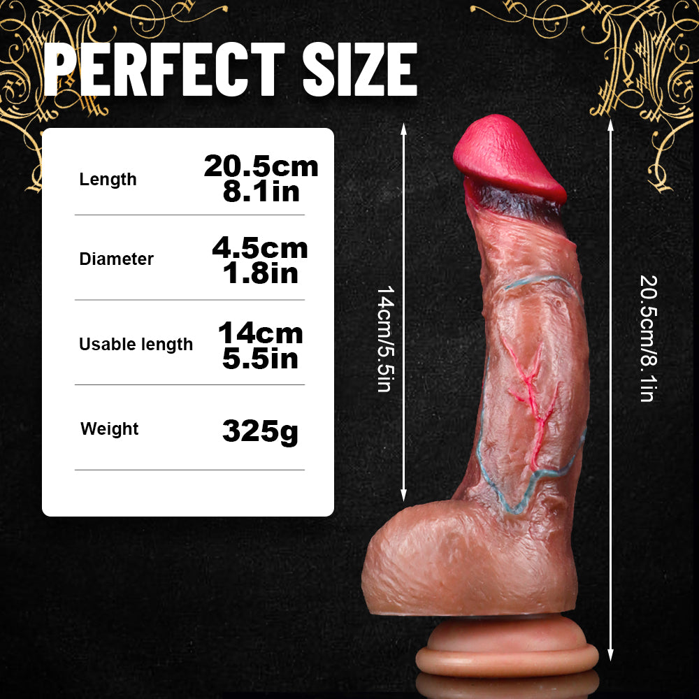 iSex Huge Glans Also Has A Huge Coronal Dildo