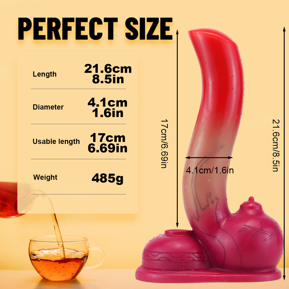 iSex Teapot-shaped High Curvature High Stimulation Special Shape Dildo