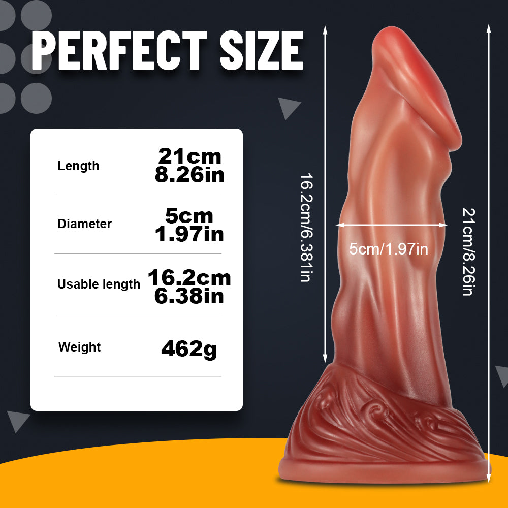 iSex Big Bulge High Stimulation Special Shape Dildo