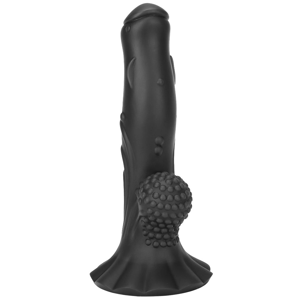 iSex Super Solo A Soft Dildo Has A Powerful Suction Cup And A Scrotum Full Of Stimulation