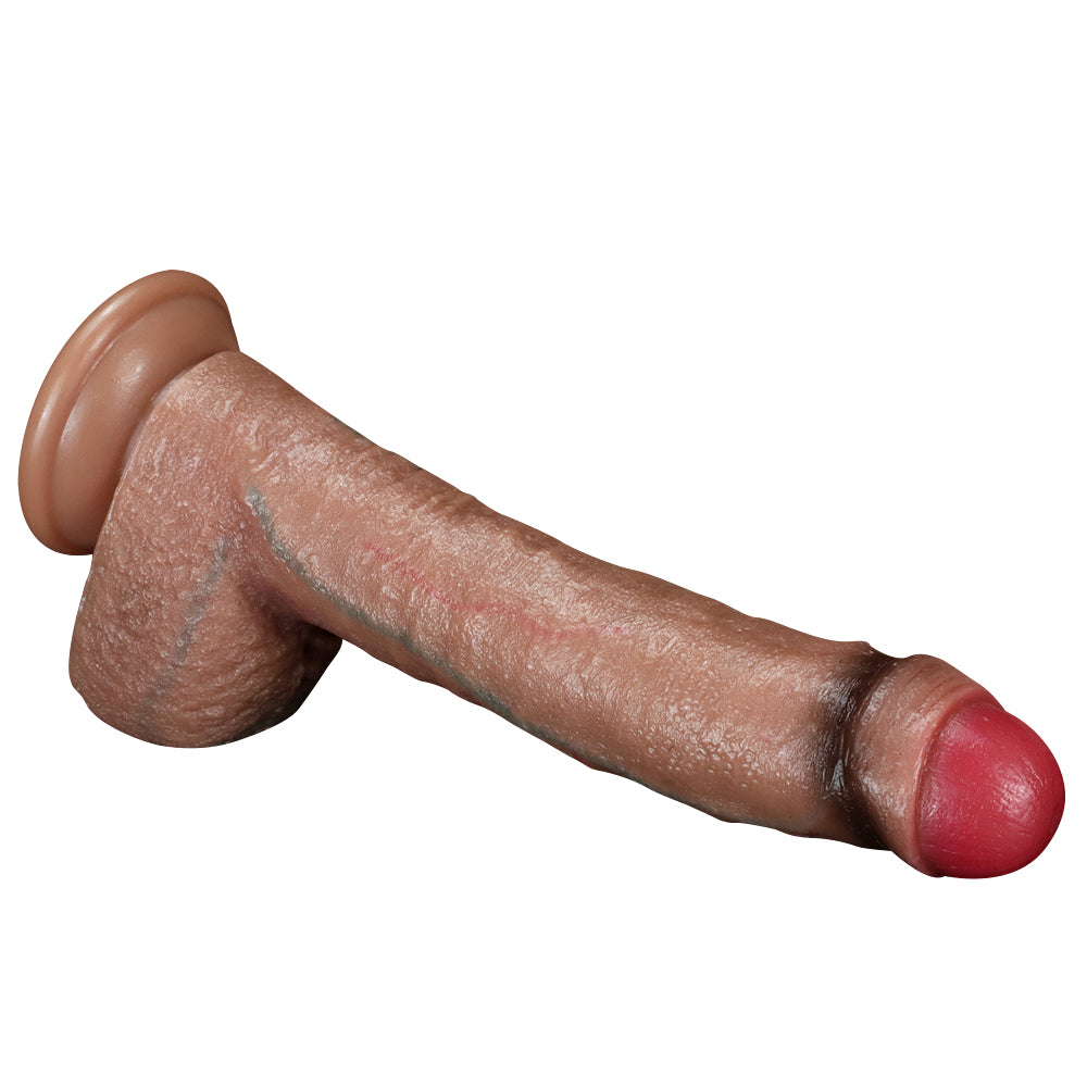 iSex Realistic Long Foreskin Dildo